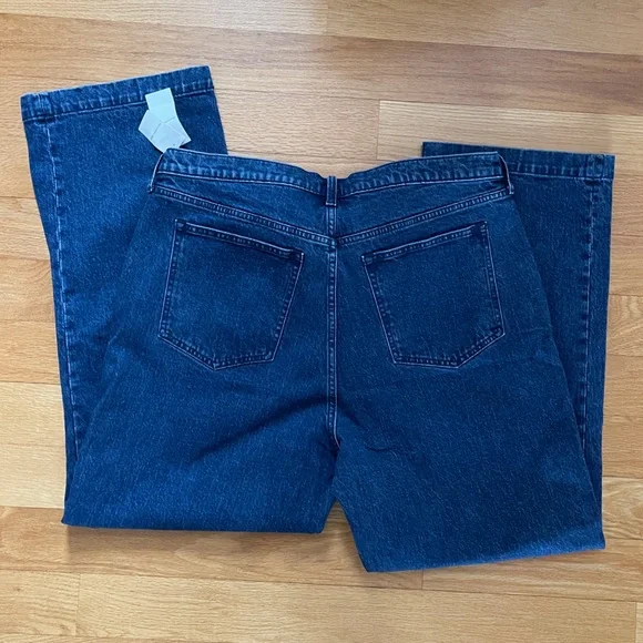 Abercrombie & Fitch Blue The ‘90s Relaxed Jean High Rise NWT - Picture 3 of 8